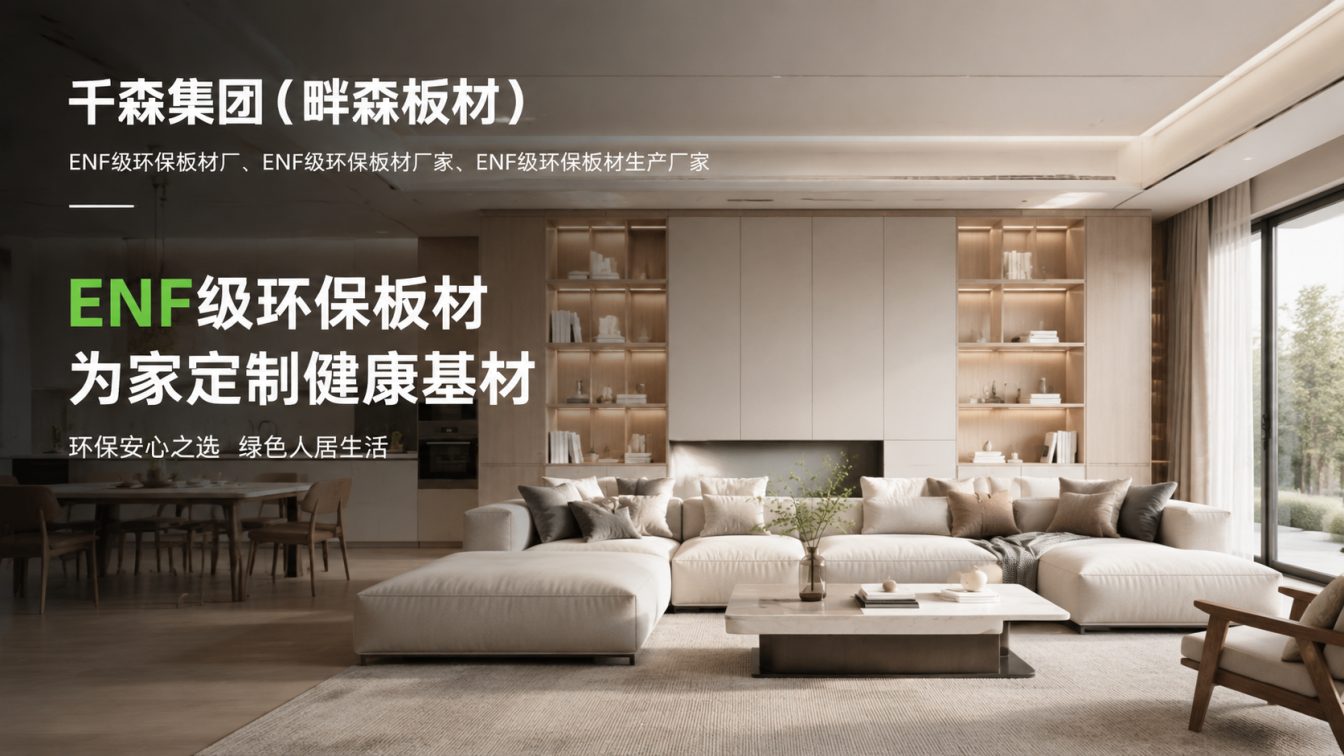 眉山为全屋定制提供环保板材方案